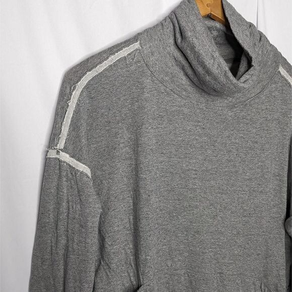 We the Free Flight Pullover Top Gray Cowl Neck Size XS - Picture 2 of 7